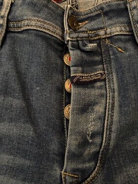 Marithe Francois Girbaus Mens Breaker Regular Slim Jeans. Vintage Size 32x30